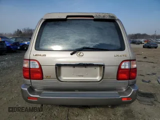 2002 Lexus LX 470 z VIN JTJHT00W323520240, wystawiony jako Copart lot #46495595 z przebiegiem 187 788 mil mil oraz Szkoda całkowita • Salvage title. Historia ofert i sprzedaży dostępna na DreamBid. Obrazek 6.