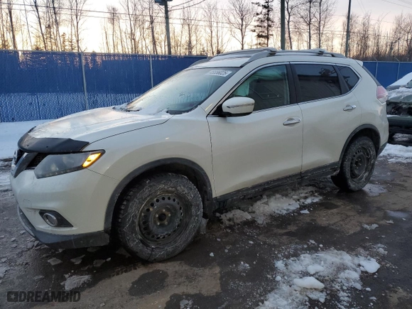 2015 Nissan Rogue SV with VIN 5N1AT2MV6FC856306, listed as a Copart auction lot 45556025 with 176,406 mi miles and Non Repairable. Bid and sale history available at carsss.com. Image 1.