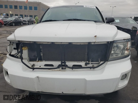 2011 Ram Dakota Bighorn/Lonestar with VIN 1D7RW3GP7BS638740, listed as a Copart auction lot 88751675 with 184,097 mi miles and Salvage Title. Bid and sale history available at carsss.com. Image 5.