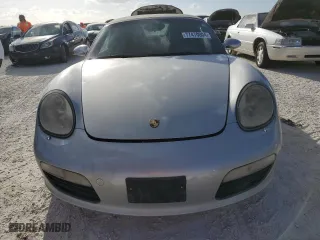 2007 Porsche Boxster with VIN WP0CA29867U711901, listed as a Copart auction lot 77470004 with 0 mi miles and Salvage Title. Bid and sale history available at carsss.com. Image 5.