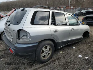 2002 Hyundai Santa Fe GLS with VIN KM8SC73D12U234923, listed as a Copart auction lot 49967425 with 180,125 mi miles and Salvage Title. Bid and sale history available at carsss.com. Image 3.
