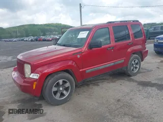 2008 Jeep Liberty Sport with VIN 1J8GN28K78W147239, listed as a IAAI auction lot 42184293 with 182,736 mi miles. Bid and sale history available at carsss.com. Image 2.