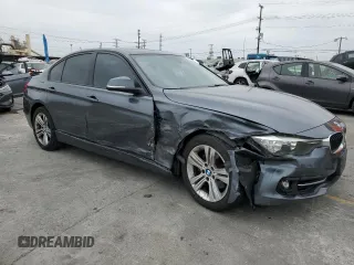 2016 BMW 3 Series 328i with VIN WBA8E9G51GNT42237, listed as a Copart auction lot 59909605 with 117,908 mi miles and Salvage title. Bid and sale history available at DreamBid. Image 4.