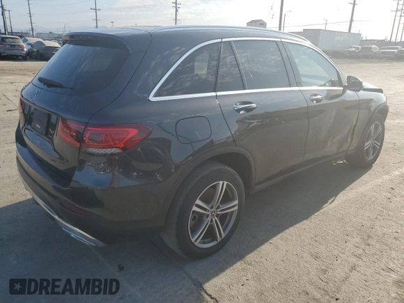 2020 Mercedes-Benz GLC 300 with VIN WDC0G8DB3LF715789, listed as a Copart auction lot 65291895 with 88,882 mi miles and Salvage title. Bid and sale history available at DreamBid. Image 3.