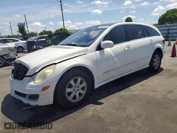 2007 Mercedes-Benz R 3.0L with VIN 4JGCB22E77A042127, listed as a Copart auction lot 56192705 with 206,234 mi miles and Salvage Title. Bid and sale history available at DreamBid. Image 1.