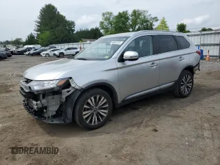 2020 Mitsubishi Outlander ES with VIN JA4AZ3A36LZ031722, listed as a Copart auction lot 56967975 with 99,223 mi miles and Salvage title. Bid and sale history available at DreamBid. Image 1.