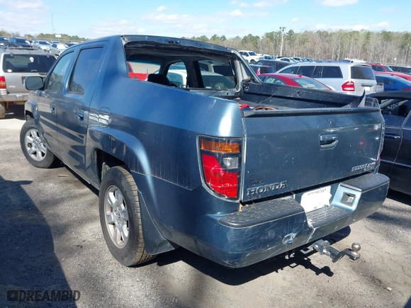 2007 Honda Ridgeline RTS with VIN 2HJYK16467H515261, listed as a IAAI auction lot 41852817 with 182,157 mi miles. Bid and sale history available at carsss.com. Image 3.