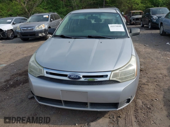 2009 Ford Focus SE with VIN 1FAHP35N69W186180, listed as a IAAI auction lot 41979048 with 179,837 mi miles. Bid and sale history available at carsss.com. Image 6.