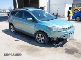 2013 Ford Escape SE with VIN 1FMCU9GX3DUB21947, listed as a IAAI auction lot 42005620 with 155,369 mi miles. Bid and sale history available at carsss.com. Image 1.