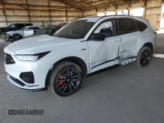 2023 Acura MDX Type S w/Advance Package with VIN 5J8YD8H88PL004405, listed as a Copart auction lot 59702214 with 18,042 mi miles and Salvage Title. Bid and sale history available at carsss.com. Image 1.