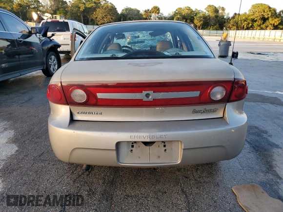 2003 Chevrolet Cavalier with VIN 1G1JC52F437133035, listed as a Copart auction lot 83767924 with Not Provided miles and Non Repairable. Bid and sale history available at carsss.com. Image 6.