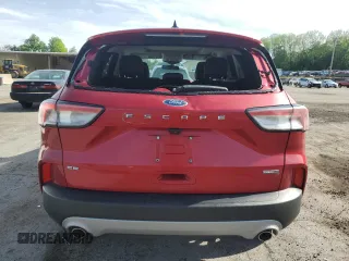 2020 Ford Escape SE Sport Hybrid with VIN 1FMCU9BZ4LUB54527, listed as a Copart auction lot 57207305 with 76,628 mi miles and Salvage title. Bid and sale history available at DreamBid. Image 6.