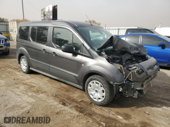 2017 Ford Transit Connect XL with VIN NM0GE9E74H1333315, listed as a Copart auction lot 78384474 with 174,541 mi miles and Salvage title. Bid and sale history available at DreamBid. Image 4.