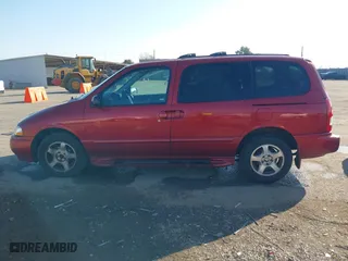 2001 Nissan Quest GXE with VIN 4N2ZN15T81D821145, listed as a IAAI auction lot 41468850 with 239,147 mi miles. Bid and sale history available at carsss.com. Image 14.