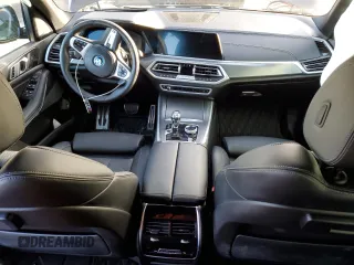 2023 BMW X5 xDrive45e with VIN 5UXTA6C08P9R93373, listed as a Copart auction lot 44031635 with 0 mi miles and Salvage Title. Bid and sale history available at carsss.com. Image 8.