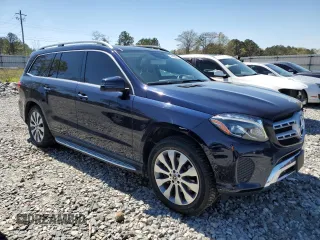 2018 Mercedes-Benz GLS 450 with VIN 4JGDF6EE7JB149174, listed as a Copart auction lot 49499445 with 90,870 mi miles and Salvage Title. Bid and sale history available at DreamBid. Image 4.