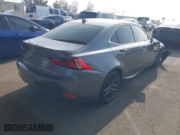 2015 Lexus IS with VIN JTHBF1D24F5077022, listed as a IAAI auction lot 41186330 with 66,969 mi miles and . Bid and sale history available at carsss.com. Image 4.