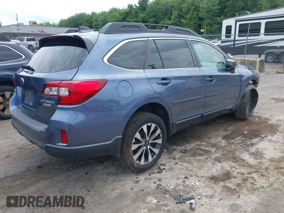 2017 Subaru Outback Limited with VIN 4S4BSANC5H3212023, listed as a IAAI auction lot 42654309 with 94,112 mi miles and . Bid and sale history available at DreamBid. Image 4.