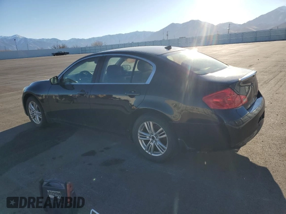 2013 Infiniti G37 x with VIN JN1CV6AR7DM759681, listed as a Copart auction lot 50540095 with 147,741 mi miles and Salvage Title. Bid and sale history available at carsss.com. Image 2.