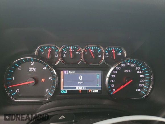 2015 Chevrolet Tahoe LS with VIN 1GNSCAKC3FR649087, listed as a Copart auction lot 86782064 with 152,094 mi miles and Salvage title. Bid and sale history available at DreamBid. Image 9.