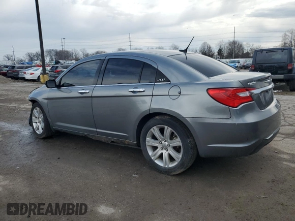 2012 Chrysler 200 Limited with VIN 1C3CCBCB5CN303798, listed as a Copart auction lot 50975835 with 183,441 mi miles and Salvage Title. Bid and sale history available at carsss.com. Image 2.