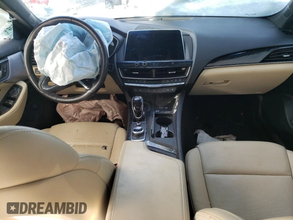 2020 Cadillac CT5 Premium Luxury with VIN 1G6DT5RK1L0134971, listed as a Copart auction lot 44144175 with Not Provided miles and Salvage Title. Bid and sale history available at DreamBid. Image 8.