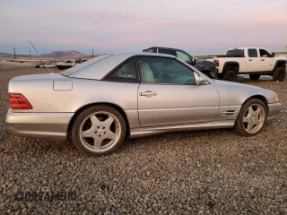 2001 Mercedes-Benz SL-Class with VIN WDBFA68F01F198790, listed as a Copart auction lot 86946014 with 108,159 mi miles and Clean Title. Bid and sale history available at carsss.com. Image 3.