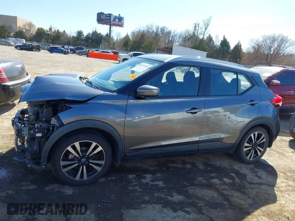 2018 Nissan Kicks S with VIN 3N1CP5CU4JL512601, listed as a IAAI auction lot 41737969 with 106,195 mi miles and . Bid and sale history available at DreamBid. Image 15.