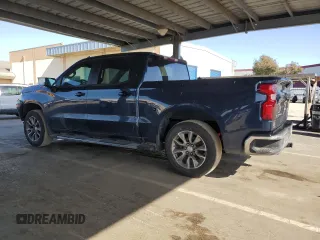 2022 Chevrolet Silverado 1500 LT with VIN 1GCUYDED5NZ218256, listed as a Copart auction lot 52565255 with 87,481 mi miles and Salvage Title. Bid and sale history available at DreamBid. Image 2.