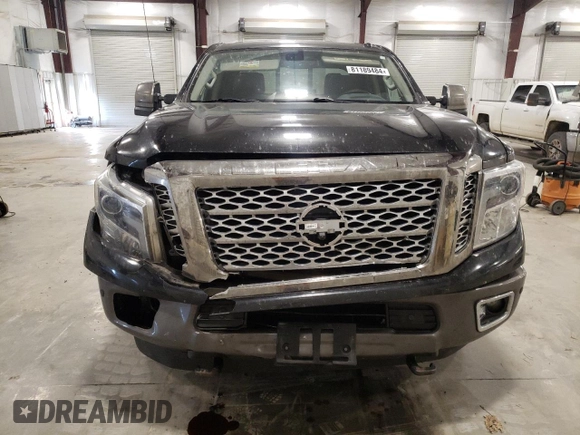 2016 Nissan Titan XD Platinum Reserve with VIN 1N6BA1F49GN517376, listed as a Copart auction lot 81189484 with 147,435 mi miles and Salvage Title. Bid and sale history available at carsss.com. Image 5.