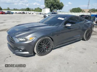 2015 Ford Mustang GT z VIN 1FA6P8CF0F5417351, wystawiony jako Copart lot #58179875 z przebiegiem 148 240 mil mil oraz Tytuł czysty. Historia ofert i sprzedaży dostępna na DreamBid. Obrazek 1.