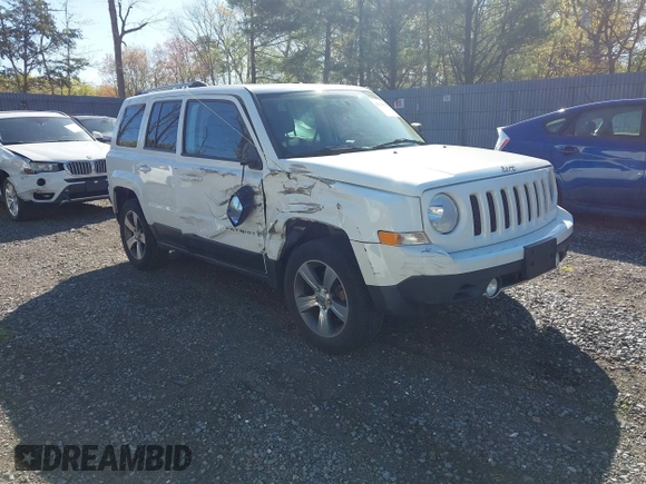 2016 Jeep Patriot High Altitude with VIN 1C4NJRFB6GD696544, listed as a IAAI auction lot 42134516 with 160,328 mi miles and . Bid and sale history available at DreamBid. Image 1.