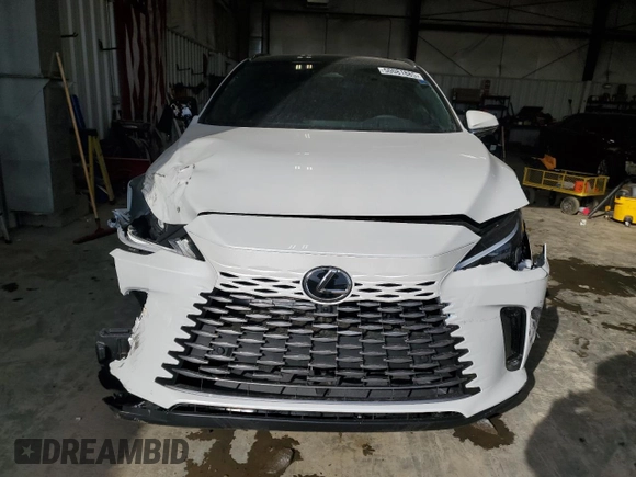 2025 Lexus RX 350h with VIN 2T2BBMCA2SC076015, listed as a Copart auction lot 50081885 with 119 mi miles and Non repairable. Bid and sale history available at DreamBid. Image 5.