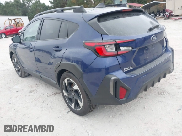 2024 Subaru Crosstrek Limited with VIN 4S4GUHM69R3774979, listed as a IAAI auction lot 40926139 with 1 mi miles. Bid and sale history available at carsss.com. Image 3.