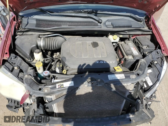 2013 Chrysler Town & Country Touring with VIN 2C4RC1BG6DR650770, listed as a Copart auction lot 48511705 with 132,515 mi miles and Salvage Title. Bid and sale history available at carsss.com. Image 12.