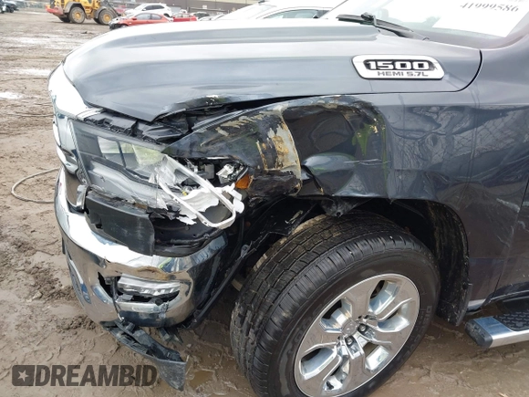 2021 Ram 1500 Big Horn с VIN 1C6SRFBT5MN742435, выставлен на аукционе IAAI как лот 41999586 с пробегом 25 671 миль миль и . История ставок и продаж доступна на DreamBid. Изображение 6.