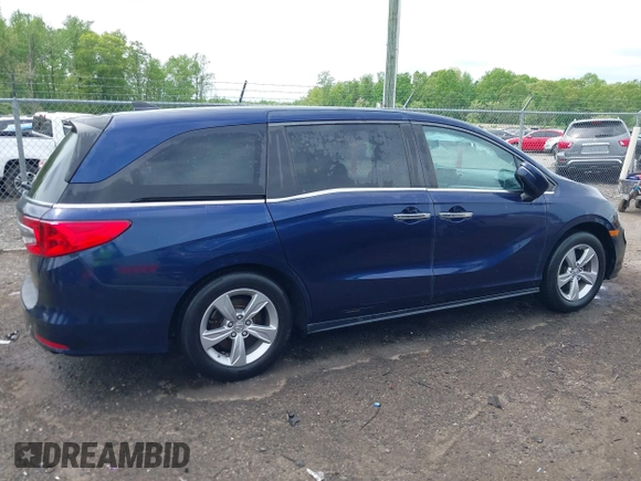 2019 Honda Odyssey EX with VIN 5FNRL6H50KB018150, listed as a IAAI auction lot 42119727 with 94,535 mi miles. Bid and sale history available at carsss.com. Image 14.