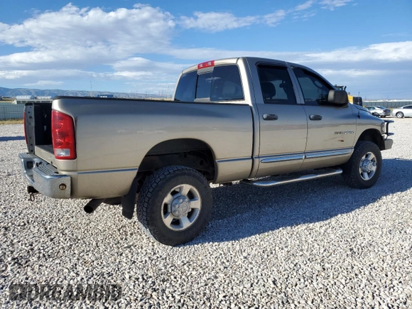 2004 Dodge Ram 2500 SLT with VIN 3D7KU28D34G118213, listed as a Copart auction lot 68894654 with 110,154 mi miles and Clean Title. Bid and sale history available at carsss.com. Image 3.