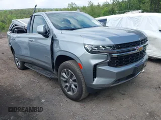 2024 Chevrolet Tahoe LS with VIN 1GNSCMKD1RR300119, listed as a IAAI auction lot 41996803 with 19,003 mi miles and . Bid and sale history available at DreamBid. Image 1.