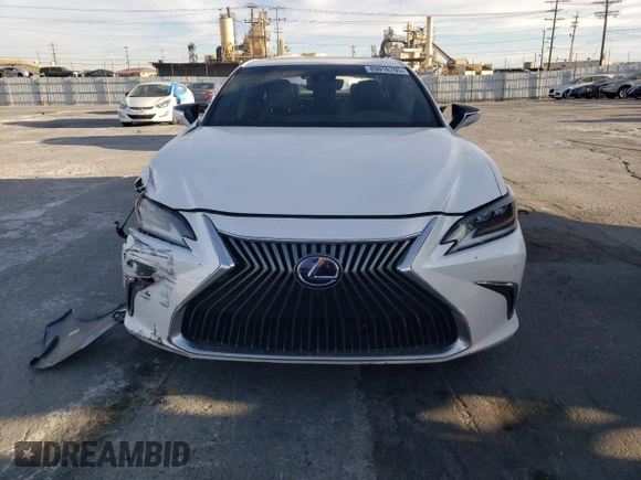 2021 Lexus ES 300h Luxury with VIN 58AEA1C11MU012688, listed as a Copart auction lot 89016795 with 123,574 mi miles and Salvage title. Bid and sale history available at DreamBid. Image 5.