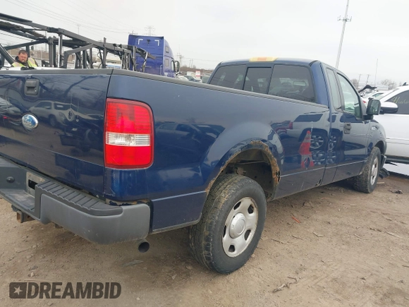 2008 Ford F-150 XL with VIN 1FTRF12238KB73263, listed as a IAAI auction lot 41716187 with Not Provided miles. Bid and sale history available at carsss.com. Image 4.