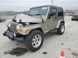 2004 Jeep Wrangler Sahara with VIN 1J4FA59S74P708844, listed as a Copart auction lot 44199865 with 109,567 mi miles and Clean Title. Bid and sale history available at carsss.com. Image 1.