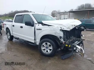 2018 Ford F-150 XL with VIN 1FTEW1EP3JFD62659, listed as a IAAI auction lot 41943031 with 34,407 mi miles. Bid and sale history available at carsss.com. Image 1.
