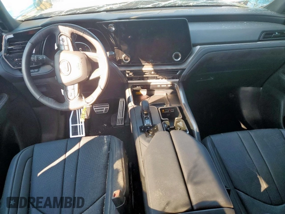 2024 Lexus TX 500h F Sport Premium z VIN 5TDABAB62RS006365, wystawiony jako Copart lot #51959755 z przebiegiem 6 391 mil mil oraz Szkoda całkowita • Salvage title. Historia ofert i sprzedaży dostępna na DreamBid. Obrazek 8.