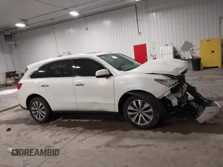 2015 Acura MDX Tech Pkg with VIN 5FRYD4H42FB006235, listed as a IAAI auction lot 41200581 with 159,681 mi miles. Bid and sale history available at carsss.com. Image 12.