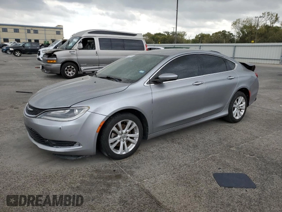 2015 Chrysler 200 Limited with VIN 1C3CCCAB4FN533202, listed as a Copart auction lot 78196364 with 133,117 mi miles and Salvage Title. Bid and sale history available at DreamBid. Image 1.