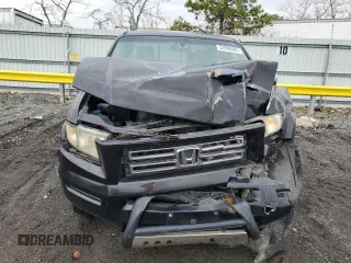 2006 Honda Ridgeline RTL with VIN 2HJYK16556H516831, listed as a Copart auction lot 52896565 with 211,504 mi miles and Salvage Title. Bid and sale history available at carsss.com. Image 5.