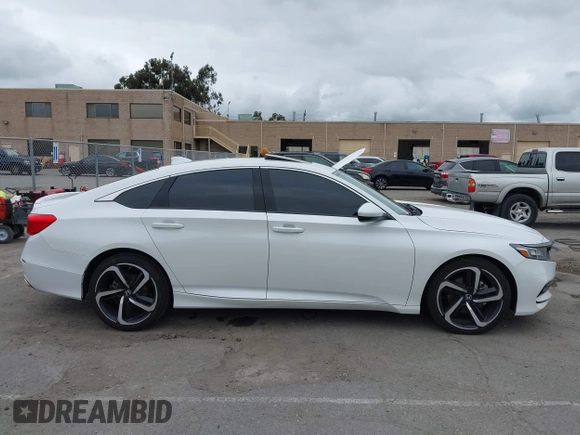 2020 Honda Accord Sport with VIN 1HGCV2F3XLA022129, listed as a IAAI auction lot 42124618 with 73,561 mi miles and . Bid and sale history available at DreamBid. Image 12.