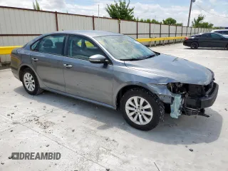 2012 Volkswagen Passat S with VIN 1VWAH7A30CC096307, listed as a Copart auction lot 63199545 with 120,348 mi miles and Salvage title. Bid and sale history available at DreamBid. Image 4.