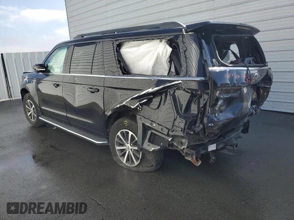2020 Ford Expedition Max XLT with VIN 1FMJK1HT5LEA04518, listed as a Copart auction lot 43992195 with 46,612 mi miles and Non Repairable. Bid and sale history available at DreamBid. Image 2.